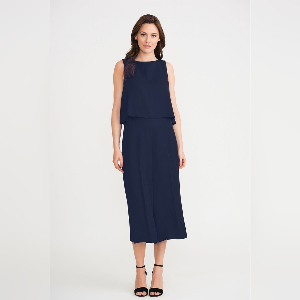 Joseph Ribkoff Midnight Jumpsuit Navy Blue.